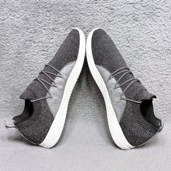 Vessi Cityscape Classic Mens Size 14 Sneakers Gray Knit - Picture 6 of 9